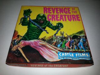 Vintage Horror 8 Film Reel Revenge Of The Creature Movie 8mm Gill Man