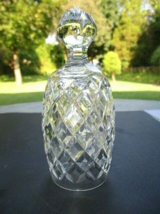 Comeragh Vintage Waterford Crystal Ireland Glass Dinner Bell 5.  25 "