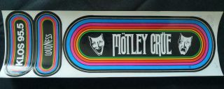 Motley Crue Klos 95.  5 Vintage 80 