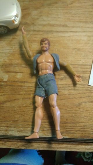 Vintage Mattel Big Jim Karate Arm Action Figure