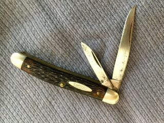 Vintage Craftsman 9541 Pocket Knife 2 Blade Jack - Made In U.  S.  A.