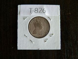 Vintage Canada 25 Cent 1902 H Silver T826
