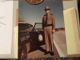 Vintage Florida Highway Patrol Patch Photo Letter Pennsylvania State Police 2