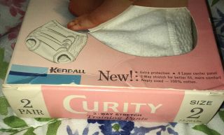 Vintage Curity Training Baby Pants,  Size 2 23 - 28 Lbs 3