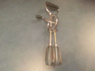 Vintage Ecko Best Vintage Stainless Steel Hand Held Rotary Hand Mixer Egg Beater