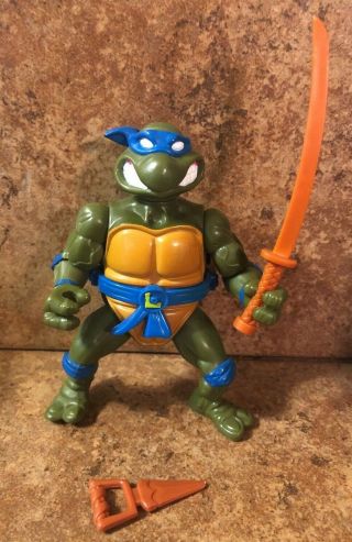 Vintage Tmnt Teenage Mutant Ninja Turtles Storage Shell Leonardo