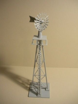 Vintage Plasticville Windmill (1408),  Light Gray,