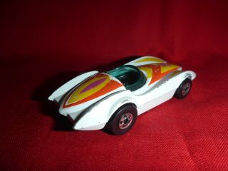 Vintage 1975 Hot Wheels Second Wind Speed Racer Blackwall 5 Toy Race CAR 2