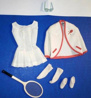 Vtg 60s Barbie Outfit 946 Tennis Anyone