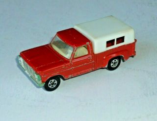 Vtg 1960’s Lesney Matchbox 6 Ford Pickup Truck Diecast 1968 1 - 75