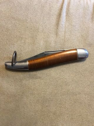 Vintage Hammer Brand Usa Single Blade Toothpick Pocket Knife