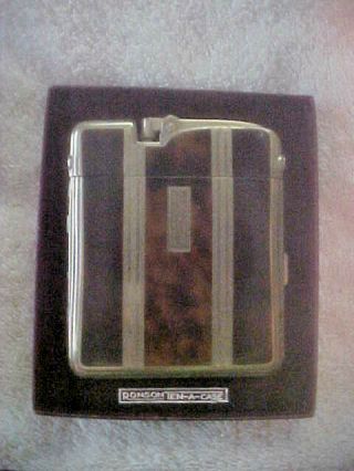 Very Vintage Ronson Cigarette Case With Lighter