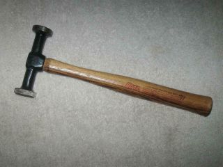 Vintage Martin 161 - G Auto Body Bumping Dinging Hammer With Wood Handle
