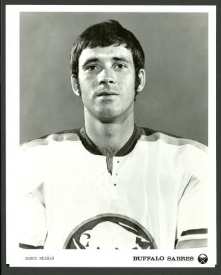 Gerry Meehan 1971 - 72 Buffalo Sabres Vintage 8 X 10 Hockey Press Photo