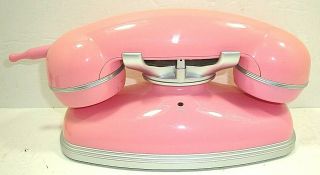 Teen Vintage Style Grand Cordless Phone Pink