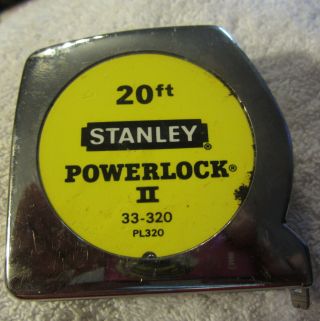 Vintage Stanley Powerlock 20 