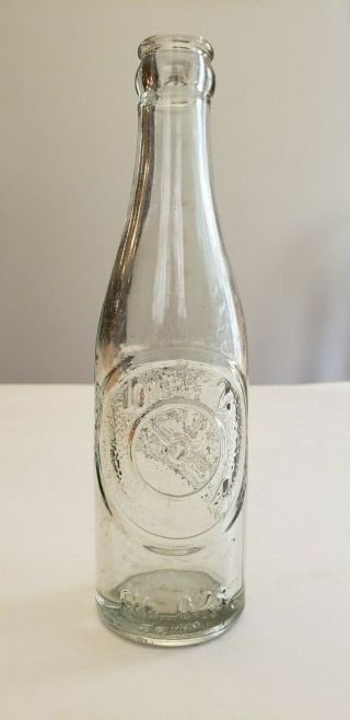 Vintage Dr Pepper Soda Bottle 6 1/2 Oz,  Gulfport,  Ms