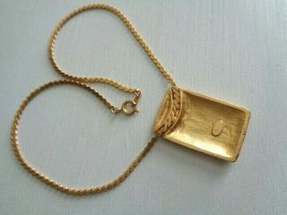 Vintage KENNETH LANE Gold Plated EGYPTIAN REVIVAL Hieroglyphic Motif Necklace 5