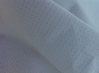 Vintage Fabric,  Cotton,  Dotted Swiss,  Flocked,  White,  45 " Wide,  3 1/2 Yards