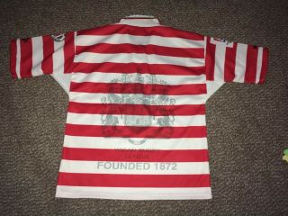 Vintage Wigan Warriors Rugby Shirt Jersey 1995 Puma Size L 2