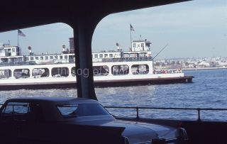 San Diego Coronado Ferry Vintage 35mm Found Slide Transparency Photo Boat 17 F