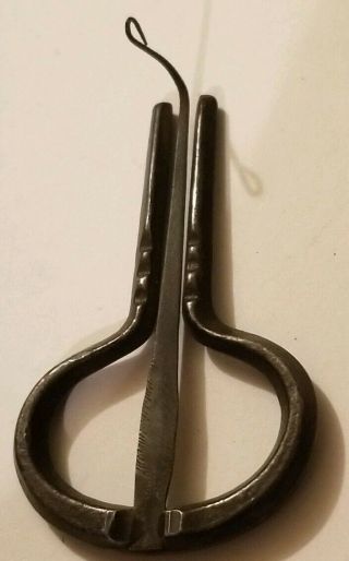 Vintage Cast Metal Mouth Jaw Jews Harp Made In England