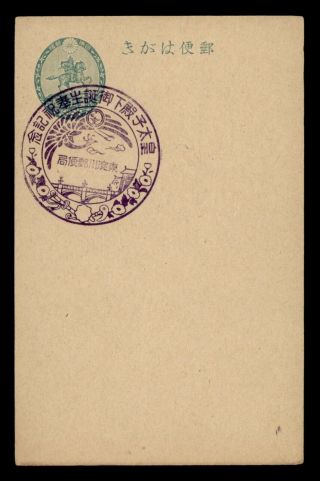Dr Who Japan Vintage Postal Card Stationery Pictorial Cancel C113154