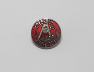 Aberdeen Fc - Vintage Small Enamel Crest Badge