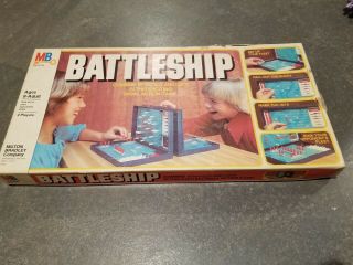 Vintage Milton Bradley Battleship Game 1978