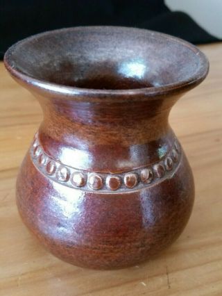 Vintage Bendigo Pottery Vase In As Measuring 8cm High