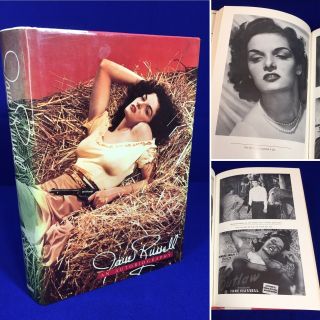 Vtg Jane Russell An Autobiography 1985 Hc/dj 1st / Hollywood Sex Symbol Legend