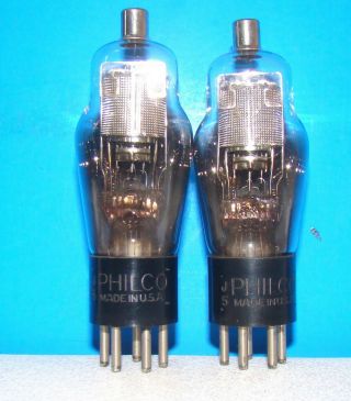 No 39 44 Philco Vintage Radio Amplifier Vacuum 2 Tubes Valves St Type 239