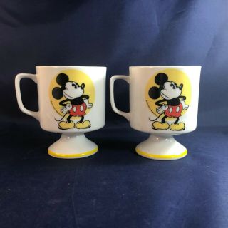 Vintage Mickey Mouse Disney World Disneyland Cup/Mug Made in Japan 2