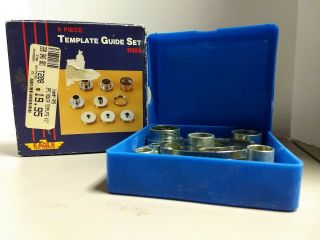 9 Piece Vintage Template Guide Set Rm9 By Eagle Tool Company