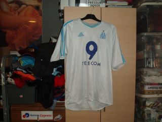 Vtg Droit Au But Marseille Football Shirt Size Medium Adults