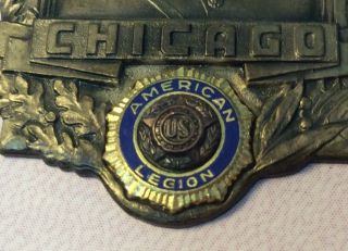 Vintage 1939 American Legion Chicago Watch Fob
