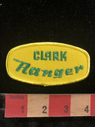Vintage Clark Ranger Patch Construction Equipment Advertising Patch 95h4