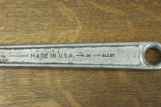 Vintage USA Made Craftsman 12 Inch Adjustable Wrench Forged Alloy JW 3