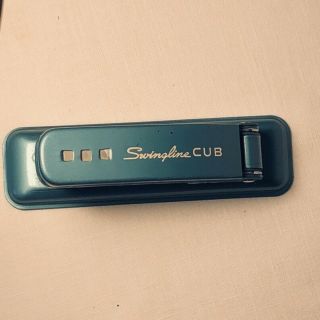 Swingline Cub Stapler Teal Blue Turquoise Color Retro Vintage 2