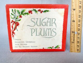 Old Vintage Christmas Recipe Greeting Cards And