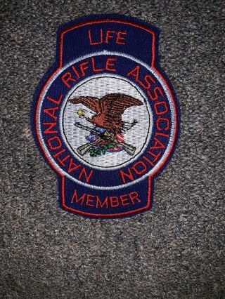 Nra National Rifle Association Life Member Patch