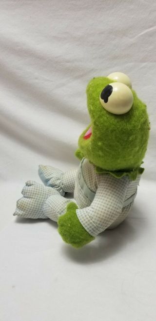 1984 Vintage Pampers Baby Kermit Plush Muppets 2