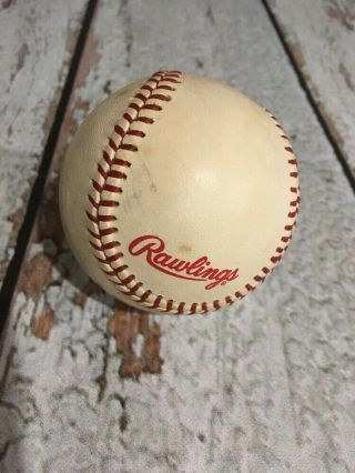 Vintage 1978 Official MLB World Series Rawlings Baseball Ball Haiti 2