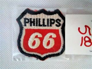 Vintage 2x2 Phillips 66 Embroidered Patch