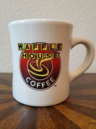 Waffle House Heavy Coffee Mug Cup Vintage Diner Style 8 Oz Tuxton
