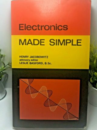 Primitive 1970s Electronics Made Simple Series Vintage Yellow Pages Henry J. ,