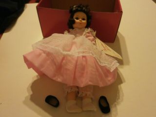 Vintage Madame Alexander Beth 8 In Doll 412 W/hang Tag Dtd 1987