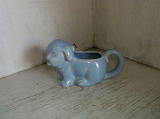 Vintage Made In Japan Blue DOG Small Miniature Creamer 2 1/2 ' 2
