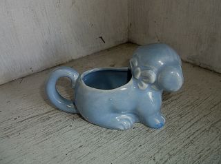 Vintage Made In Japan Blue DOG Small Miniature Creamer 2 1/2 ' 4
