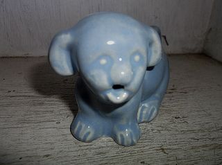 Vintage Made In Japan Blue DOG Small Miniature Creamer 2 1/2 ' 5